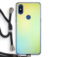 Minty mist pastel: Xiaomi Mi Mix 3 Transparant Hoesje met koord