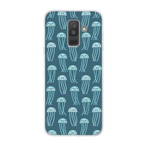 Kwallie: Samsung Galaxy A6 Plus (2018) Transparant Hoesje