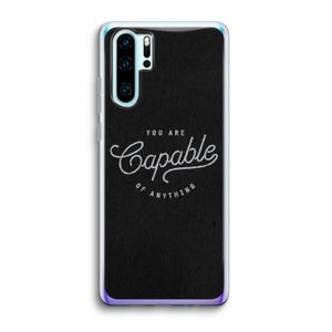 Capable: Huawei P30 Pro Transparant Hoesje