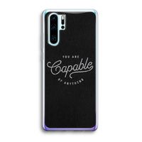 Capable: Huawei P30 Pro Transparant Hoesje