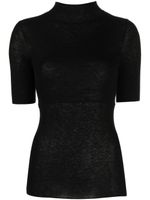 Wolford pull à manches courtes - Noir Wolford pull à manches courtes - Noir
