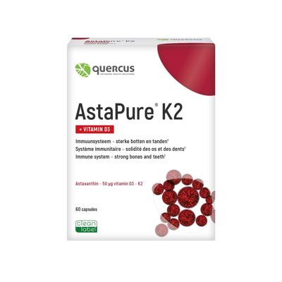 Quercus Hart en Bloedvaten & Metabolisme AstaPure K2 60Capsules