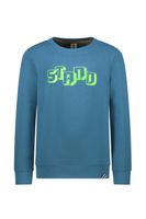 B.Nosy Jongens sweater - Boaz - Maroccan blauw