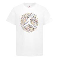 T-Shirt met Korte Mouwen voor kinderen Nike JDB POOLSIDE JUMPMAN SS TEE 95D122 001 Wit - Maat: 14 Jaar