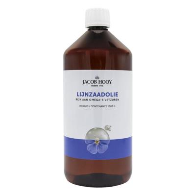 Jacob Hooy Lijnzaad olie inwendig koudgeperst
