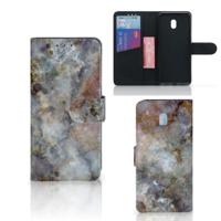 Xiaomi Redmi 8A | Bookcase | Marmer Grijs