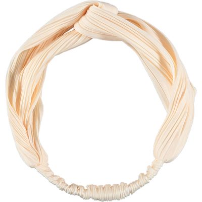 Sarlini Stoffen Haarband / Hoofdband Rib Off White
