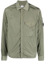 C.P. Company surchemise à patch logo - Vert