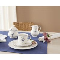 Villeroy & Boch Old Luxembourg suikerpot Blauw, Wit Porselein - thumbnail