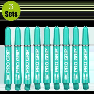 Target Target Pro Grip Shaft - 3 sets - Aqua