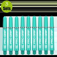 Target Target Pro Grip Shaft - 3 sets - Aqua