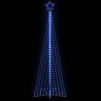 VidaXL Led-kerstboom 495 leds 300,5 cm blauw