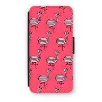 Flamingo: iPhone 7 Flip Hoesje