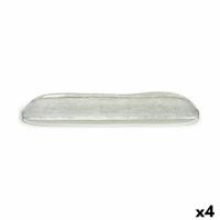 Serveerschaal Oasis Transparant Glas 18 x 2 x 47 cm (4 Stuks) - thumbnail