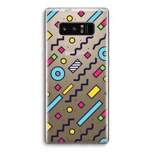 8-bit N°8: Samsung Galaxy Note 8 Transparant Hoesje