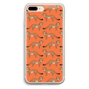 Cheetah: iPhone 7 Plus Transparant Hoesje