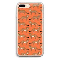 Cheetah: iPhone 7 Plus Transparant Hoesje