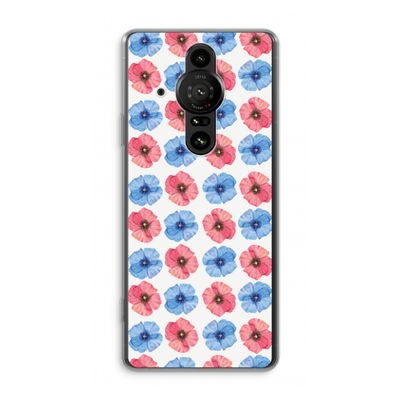 Klaproosjes: Sony Xperia Pro-I Transparant Hoesje