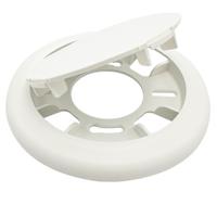 Enzo Plafondplaat rond | wit 125mm klikbaar - 4214085