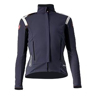 Castelli Perfetto RoS fietsjack lange mouw donkerblauw dames S