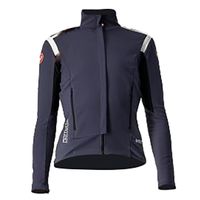 Castelli Perfetto RoS fietsjack lange mouw donkerblauw dames S - thumbnail