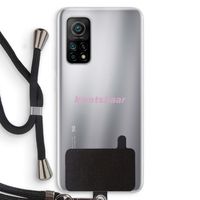 kwetsbaar: Xiaomi Mi 10T 5G Transparant Hoesje met koord