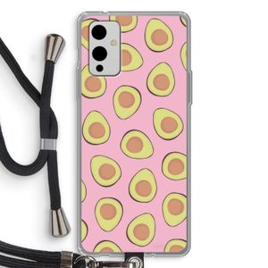 Dancing avocados: OnePlus 9 Transparant Hoesje met koord