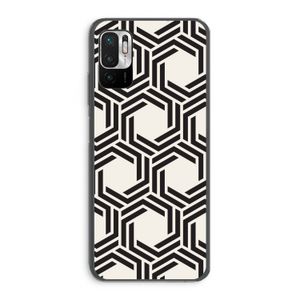 Geometrisch patroon: Xiaomi Redmi Note 10 5G Transparant Hoesje