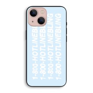 Hotline bling blue: iPhone 13 mini Biologisch afbreekbaar hoesje