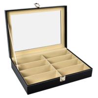 Soulima Brillen organizer - 24 x 25 x 8 cm - sieradenbox - zonnenbrillen - opbergen