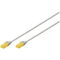 Digitus DK-1617-A-010S RJ45 Netwerkkabel, patchkabel CAT 6A U/UTP 1.00 m Grijs Halogeenvrij, Vlambestendig, Flexibel, Onafgeschermd 1 stuk(s) - thumbnail