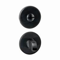 Intersteel WC-sluitingTira rond zwart Ø 52mm - 1323.102061