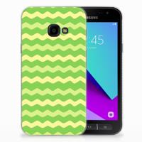 Samsung Galaxy Xcover 4 | Xcover 4s | TPU bumper | Waves Green