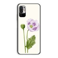 Purple poppy: Xiaomi Redmi Note 10 5G Transparant Hoesje