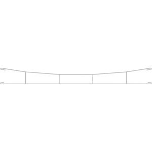 Viessmann Modelltechnik 4143 H0 Rijdraad Universeel 360 mm 3 stuk(s)