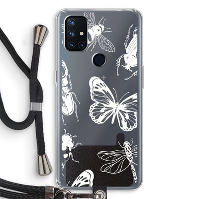 Tiny Bugs: OnePlus Nord N10 5G Transparant Hoesje met koord