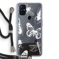 Tiny Bugs: OnePlus Nord N10 5G Transparant Hoesje met koord