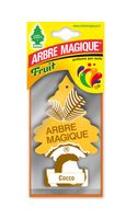 Arbre Magique luchtverfrisser 12 x 7 cm Cocos geel/bruin