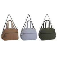 Handtas Dames Home ESPRIT Groen Beige Lila 42 x 19 x 30 cm (3 Stuks)