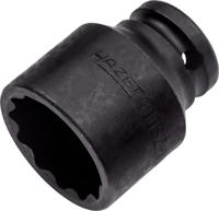 HAZET Krachtdopsleutel 900SZ-30 · 1/2 inch (12,5 mm) vierkant hol · Buitentwaalfkant tractieprofiel · SW 30 mm