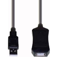 e+p CC 508/10 USB-kabel 10 m USB 2.0 USB A Zwart - thumbnail