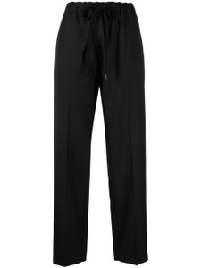 MM6 Maison Margiela pantalon cour à point unique signature - Noir