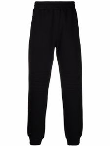 Helmut Lang pantalon de jogging à design matelassé - Noir