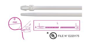 Beta Bmbp1536-Paneelmontage Nylon Bindstrips - BMBP1536