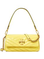 Tory Burch petit sac porté épaule Kira Chevron - Jaune