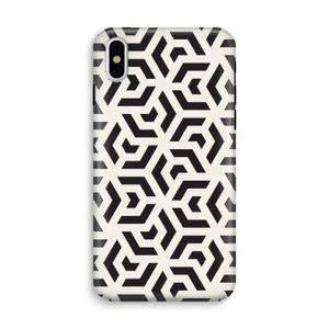 Crazy pattern: iPhone XS Tough Case