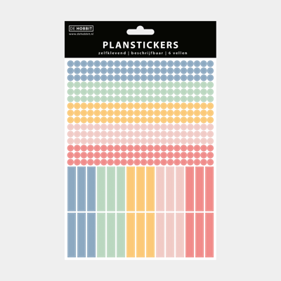 Planstickers Hobbit