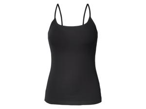 esmara Dames spaghettitop (Zwart, XS (32/34))