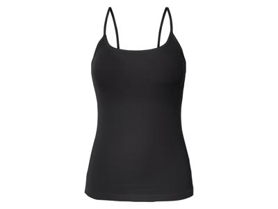 esmara Dames spaghettitop (Zwart, XS (32/34))