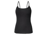 esmara Dames spaghettitop (Zwart, XS (32/34))